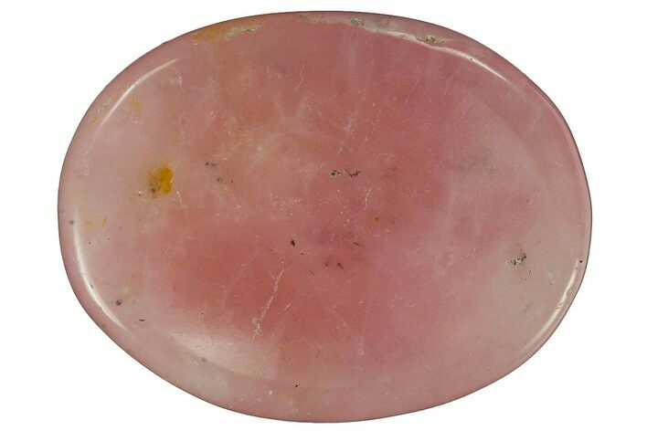 Polished Rose Quartz Worry Stones - 1.5" Size - Photo 1